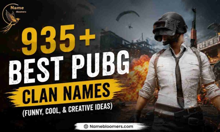935+ Best PUBG Clan Names (Funny, Cool, & Creative Ideas)