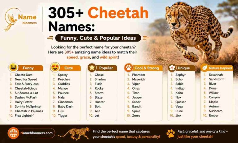 Cheetah Names