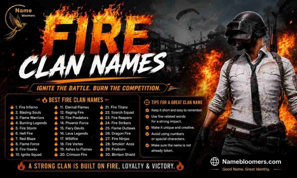 Fire Clan Names