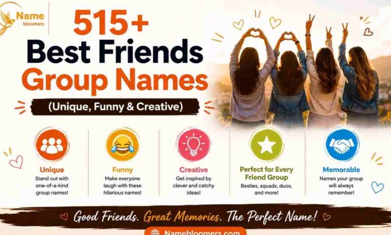 Friends Group Names