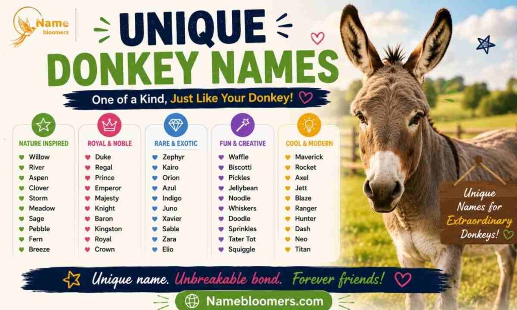 Unique Donkey Names