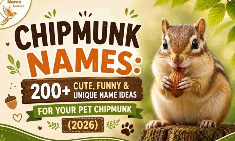 Chipmunk Names