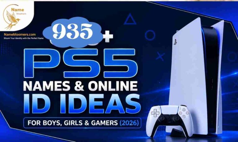 PS5 Names
