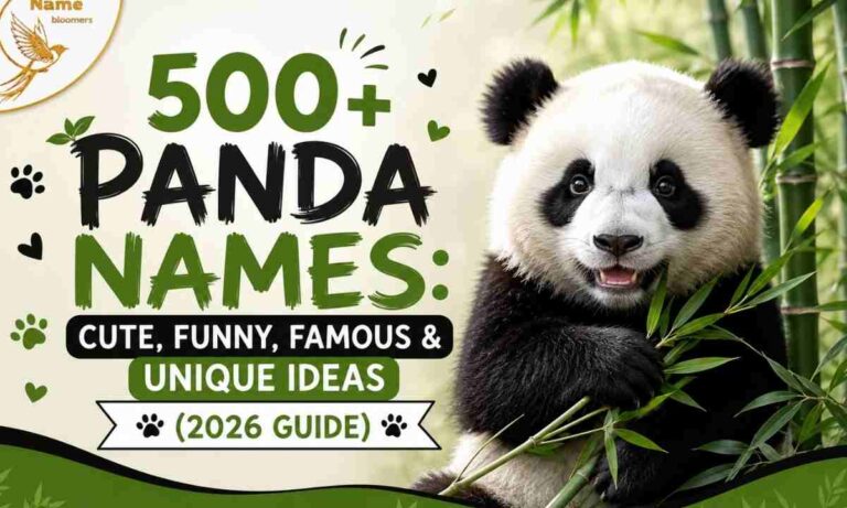 Panda Names