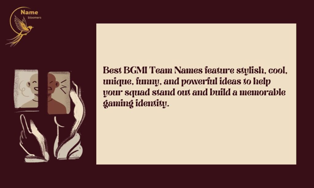 Best BGMI Team Names