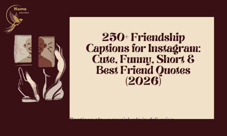 Friendship Captions
