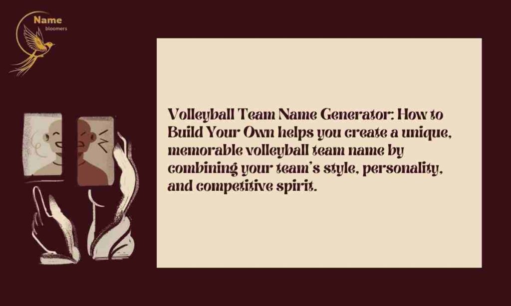 Volleyball Team Name Generator How to Build Your Own
