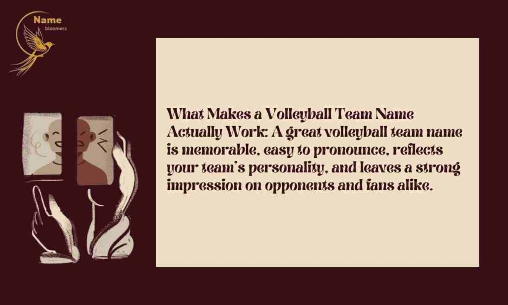 What Makes a Volleyball Team Name Actually Work