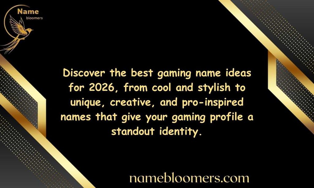 Best Gaming Name Ideas for 2026