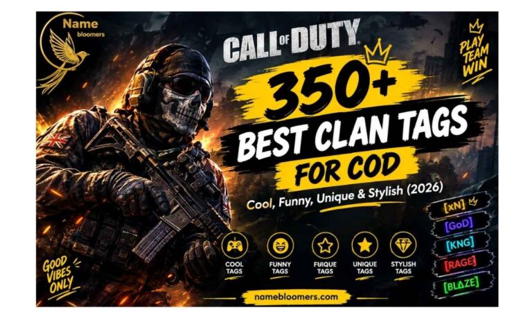 Clan Tags for COD