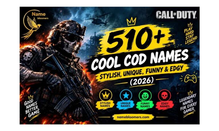 Cool COD Names