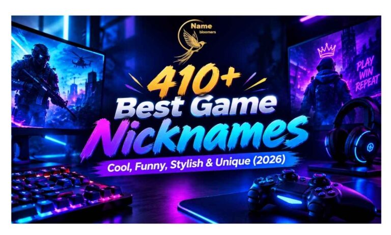 Game Nicknames