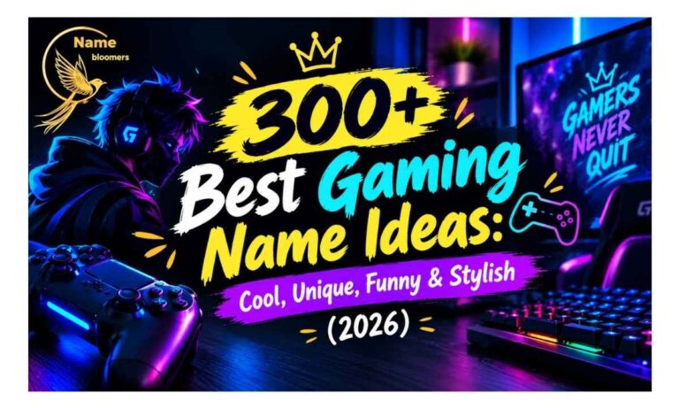 Gaming Name Ideas