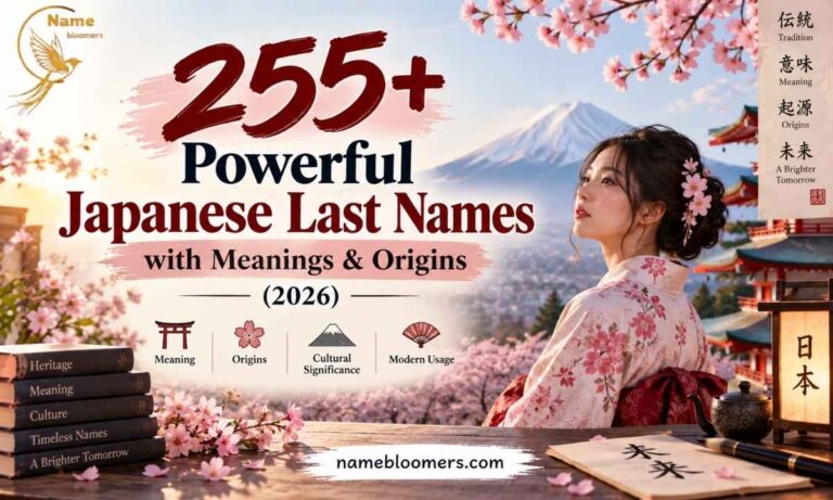 Japanese Last Names