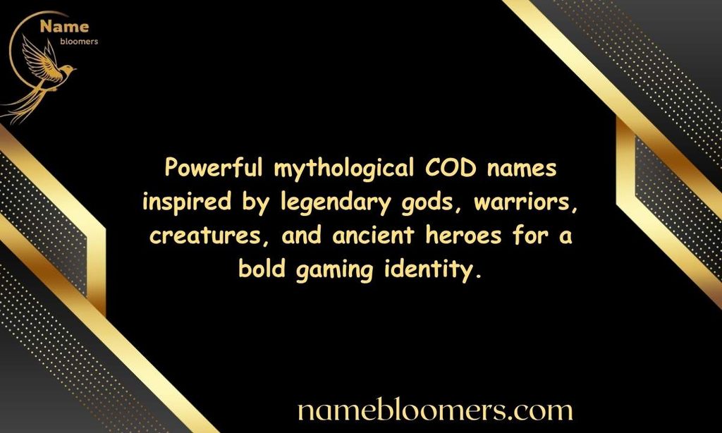 Mythological COD Names