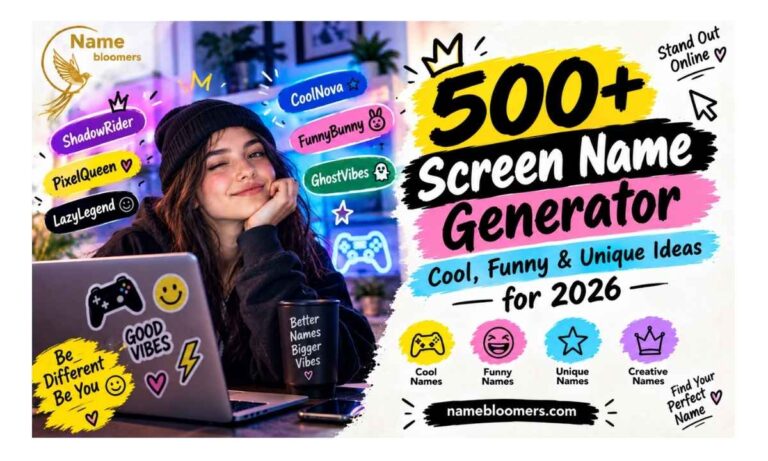 Screen Name Generator