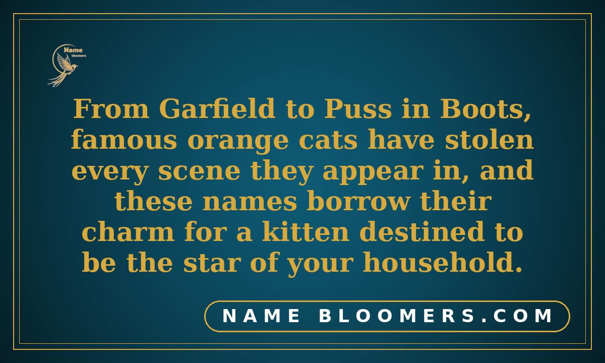 Famous Orange Cats From Movies, TV, and Books