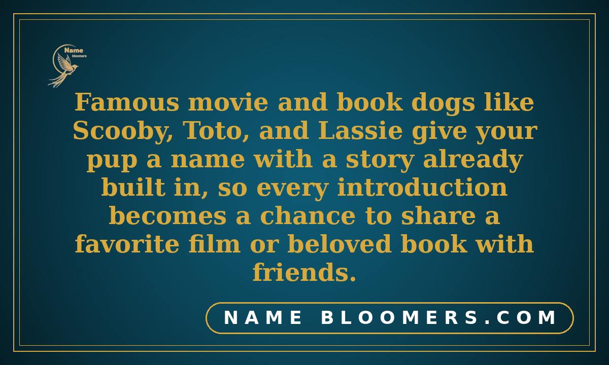 Halloween Dog Names from Movies and Books