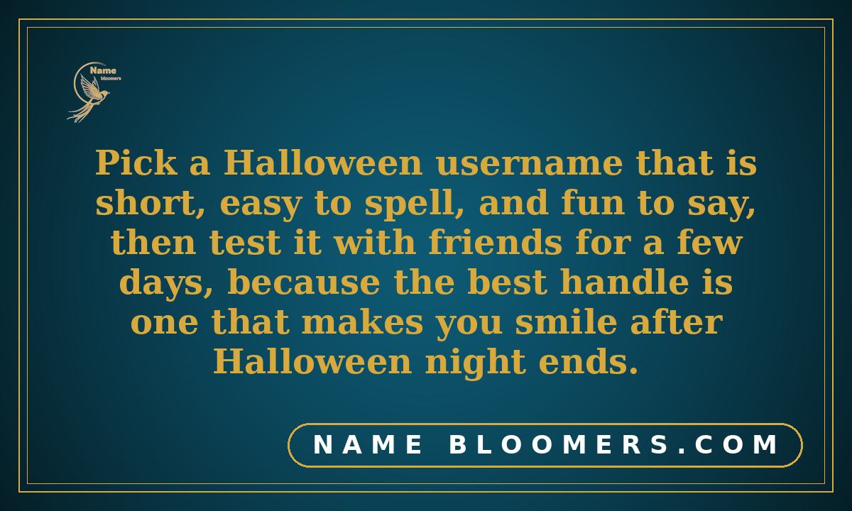 How to Pick the Perfect Halloween Username