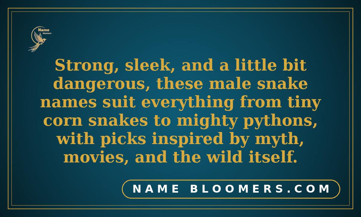 Male Snake Names