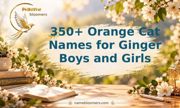 Orange Cat Names