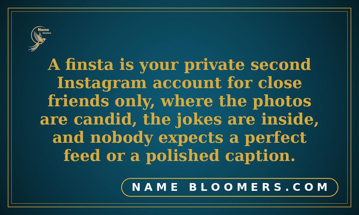 What Is a Finsta?